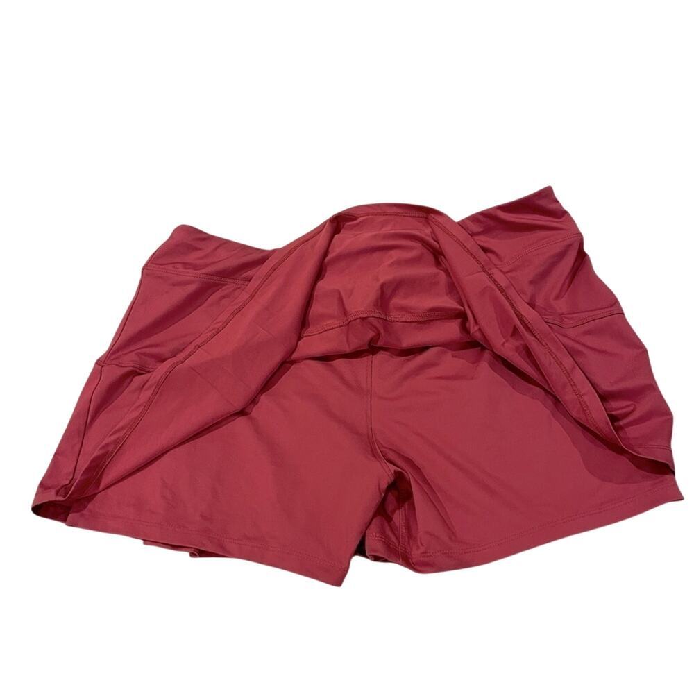 Zyia Active Pink Edge Skirt XXL | Y2K Preppy Athleisure Tenniscore Pickleball - Picture 3 of 5